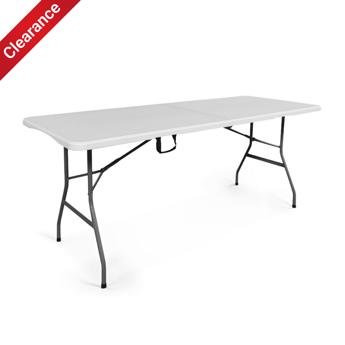 6 Foot Heavy Duty Portable Folding Table for 4-6 People | 4Dock